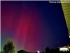 Northern Lights shown from a yard in Bismarck. 