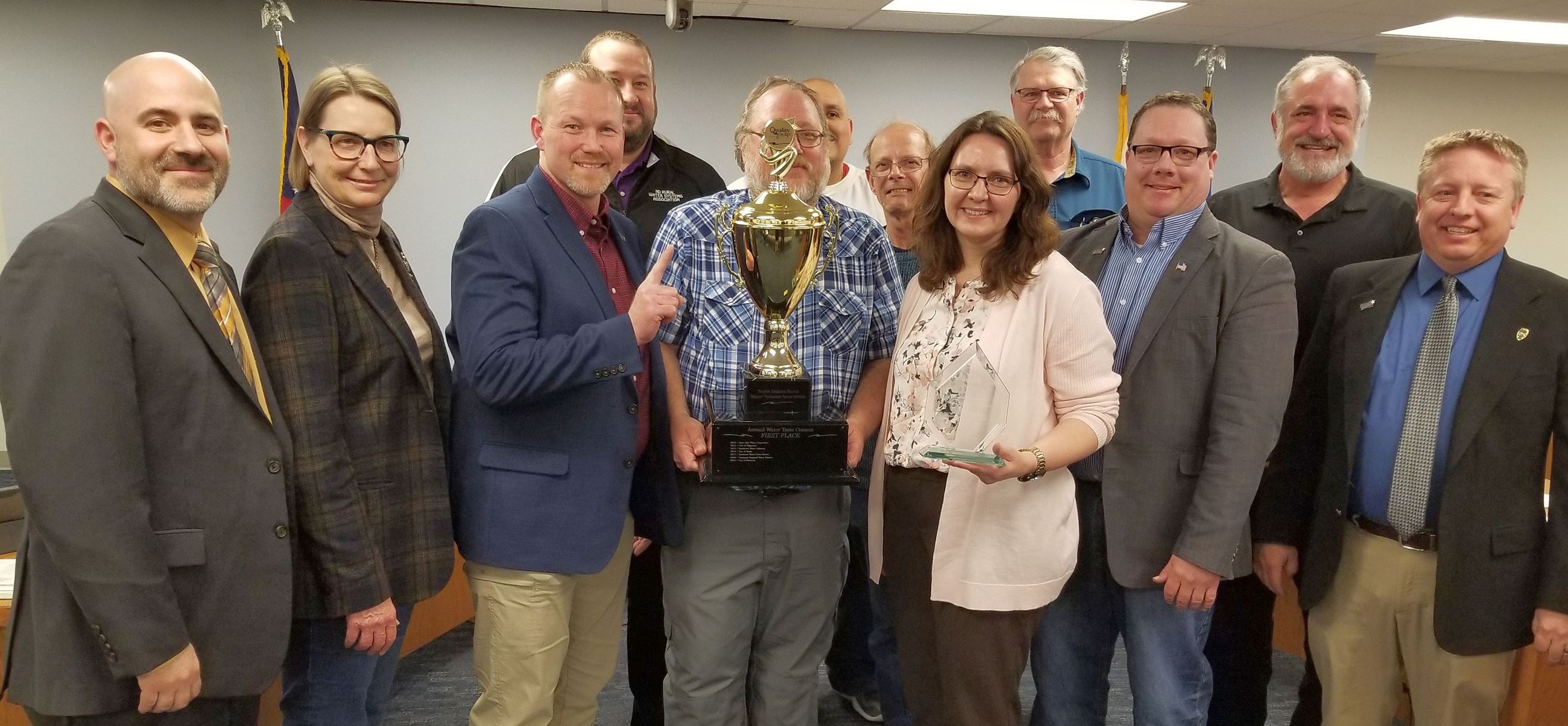 City of Bismarck Water Utility Professionals and Bismarck City Commission 2019