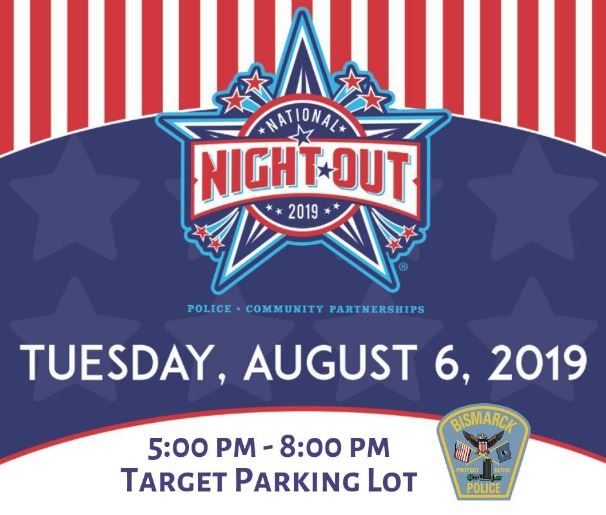 National Night Out 2019 Bismarck Police Dept.