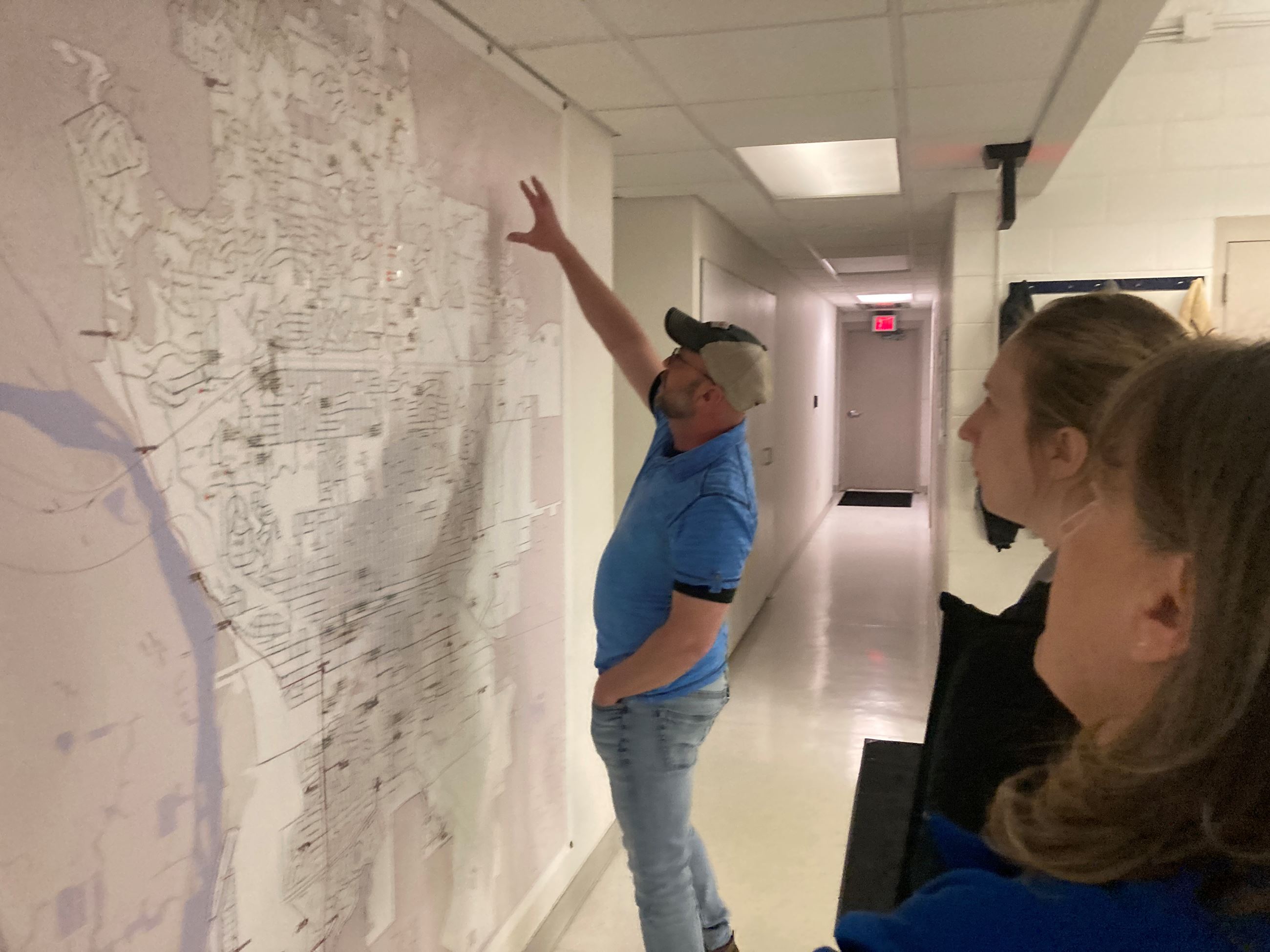 2023 Citizen Academy - Public Works Utility Operations Water Map