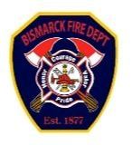 Bismarck Fire Department Patch Image