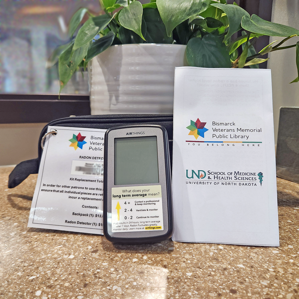 Bismarck Veterans Memorial Public Library Offers Radon Detectors