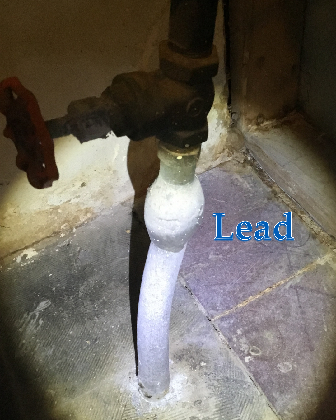 Lead service line