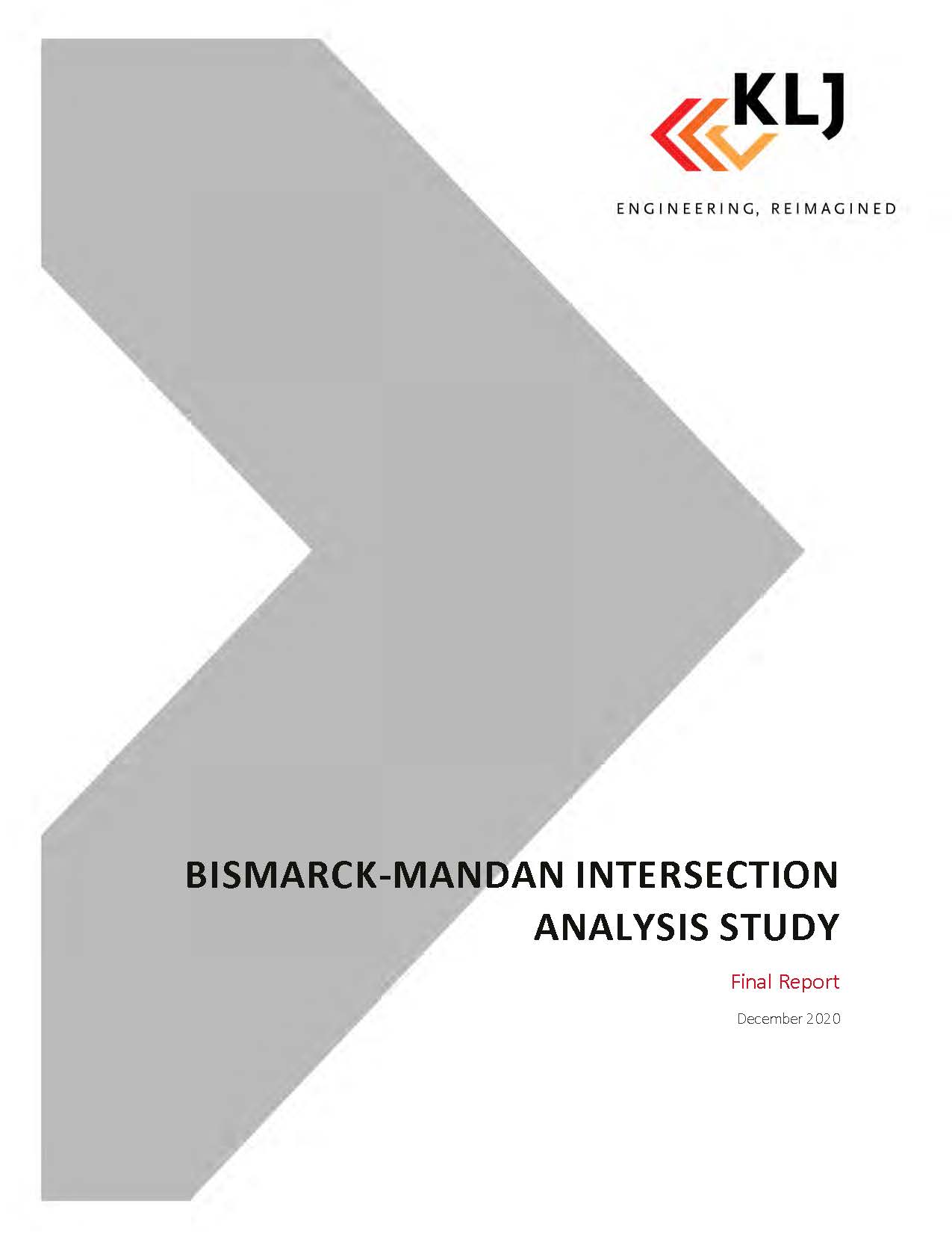 Bismarck-Mandan Intersection Analysis Study - Final Report Opens in new window