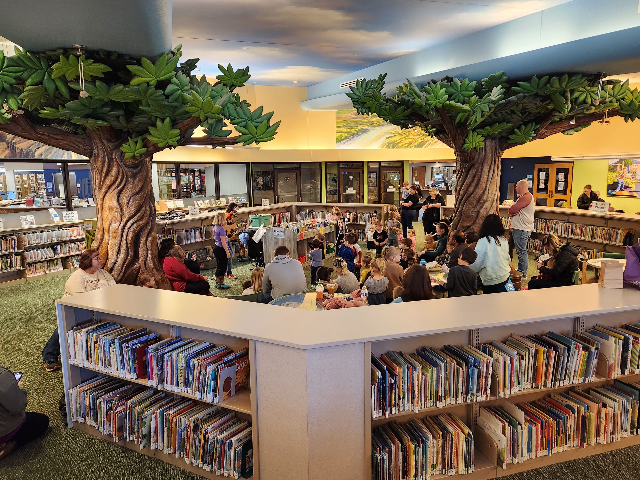 Childrens Library sing along